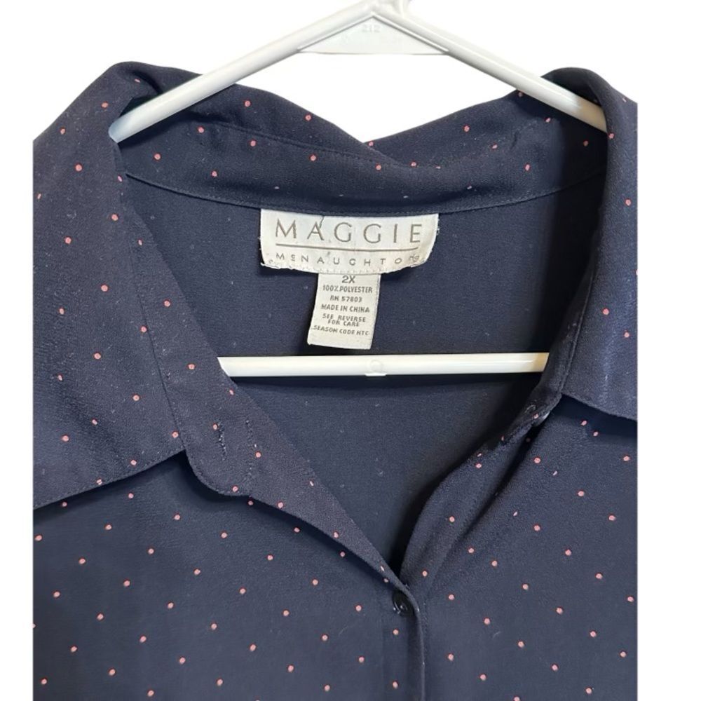Maggie McNaughton Button Down Shirt size 2X - Picture 3 of 5